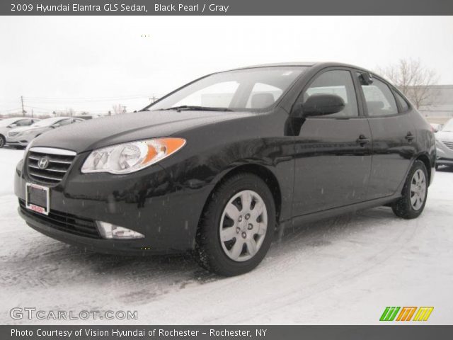 2009 Hyundai Elantra GLS Sedan in Black Pearl