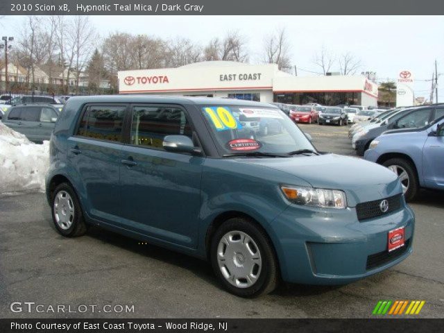 2010 Scion xB  in Hypnotic Teal Mica