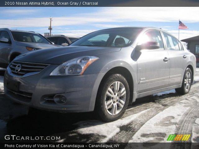 2010 Nissan Altima Hybrid in Ocean Gray