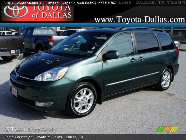 2004 Toyota Sienna XLE Limited in Aspen Green Pearl