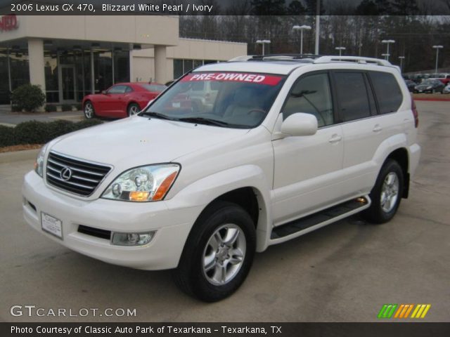 2006 Lexus GX 470 in Blizzard White Pearl