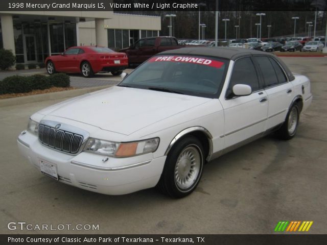 1998 Mercury Grand Marquis LS in Vibrant White