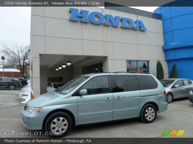 2006 Honda Odyssey EX in Havasu Blue Metallic