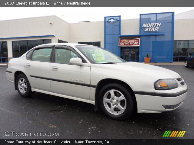 2003 Chevrolet Impala LS in White