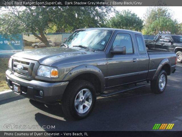 2006 Ford Ranger Sport SuperCab in Dark Shadow Grey Metallic