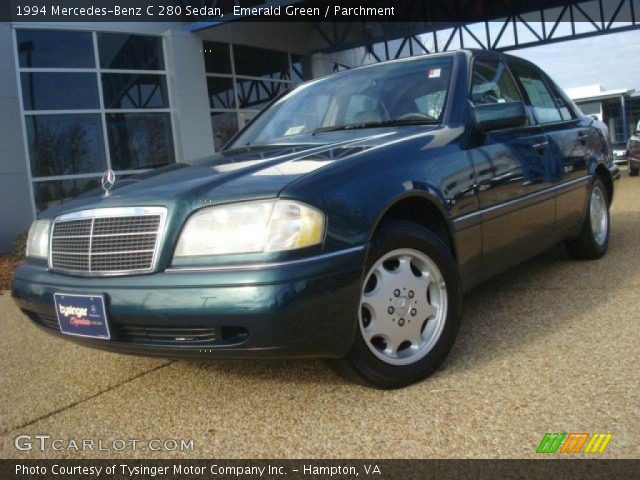 1994 Mercedes-Benz C 280 Sedan in Emerald Green