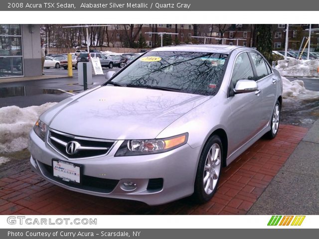 2008 Acura TSX Sedan in Alabaster Silver Metallic
