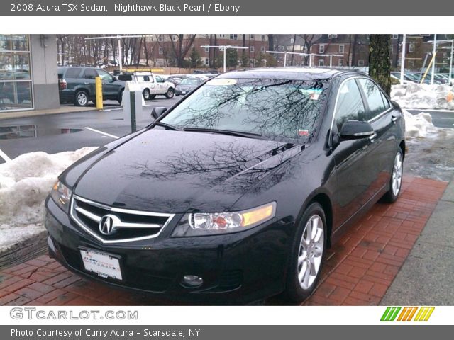 2008 Acura TSX Sedan in Nighthawk Black Pearl