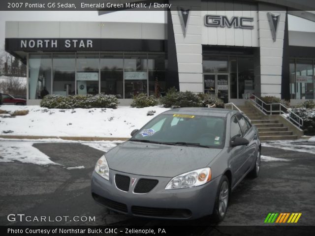 2007 Pontiac G6 Sedan in Emerald Green Metallic