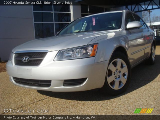 2007 Hyundai Sonata GLS in Bright Silver