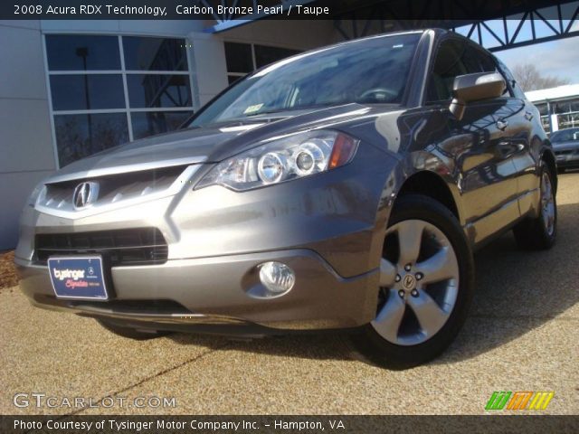2008 Acura RDX Technology in Carbon Bronze Pearl