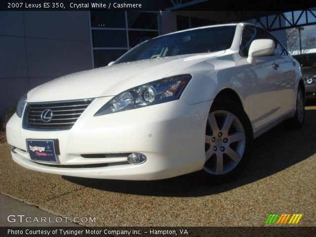2007 Lexus ES 350 in Crystal White