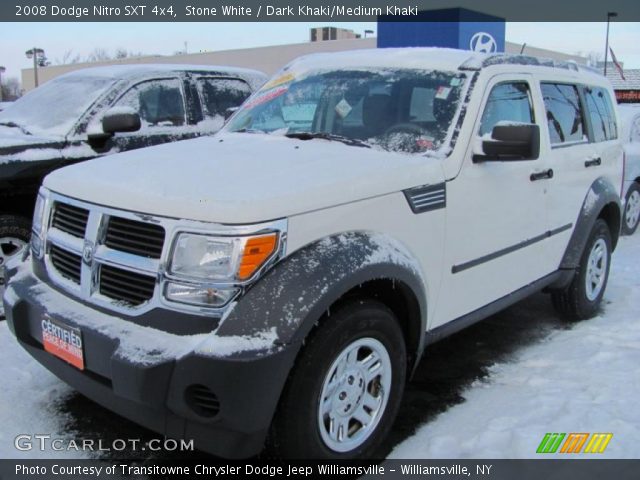 2008 Dodge Nitro SXT 4x4 in Stone White