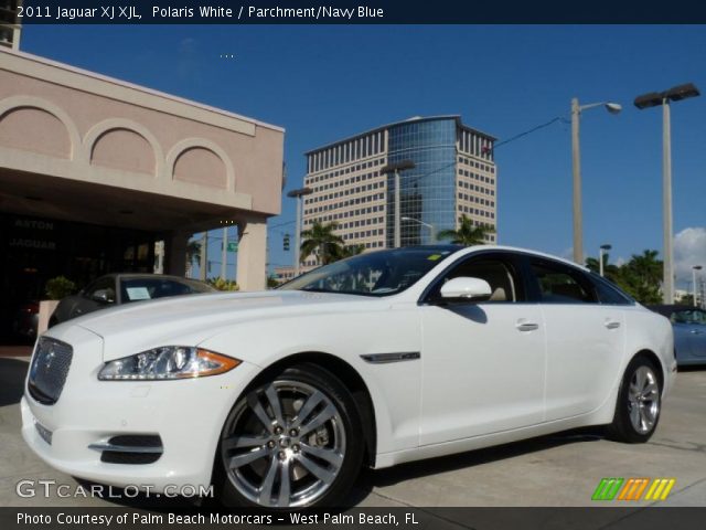 2011 Jaguar XJ XJL in Polaris White
