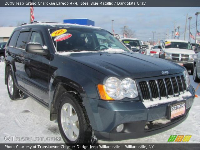 2008 Jeep Grand Cherokee Laredo 4x4 in Steel Blue Metallic