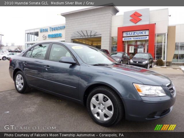 2010 Hyundai Sonata GLS in Medium Silver Blue