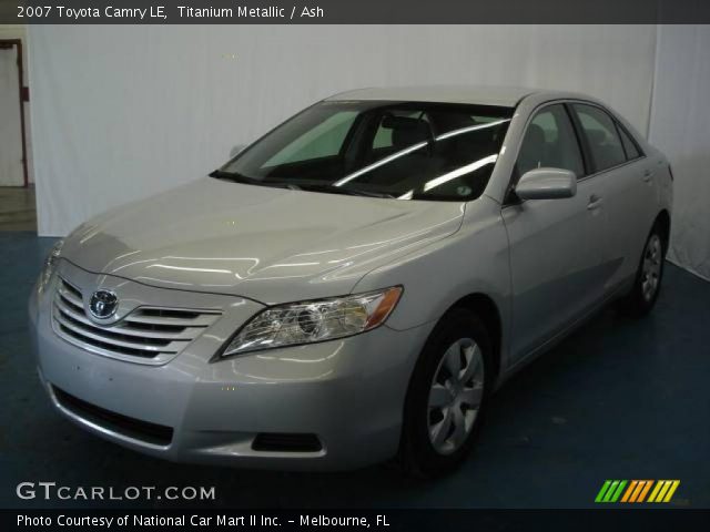 2007 Toyota Camry LE in Titanium Metallic