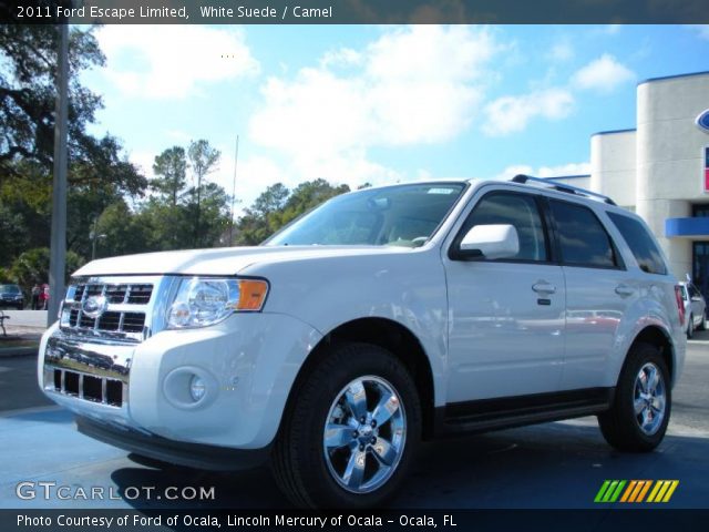 2011 Ford Escape Limited in White Suede