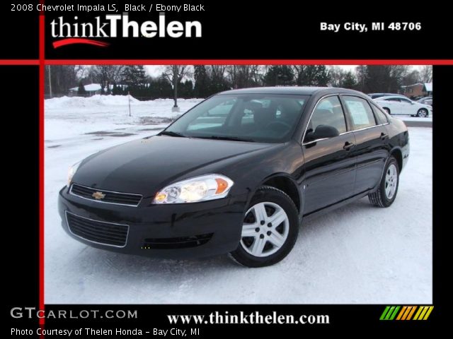 2008 Chevrolet Impala LS in Black