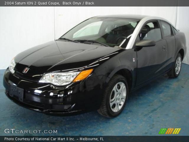 2004 Saturn ION 2 Quad Coupe in Black Onyx