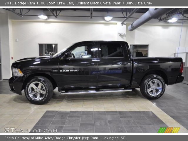 2011 Dodge Ram 1500 Sport Crew Cab in Brilliant Black Crystal Pearl
