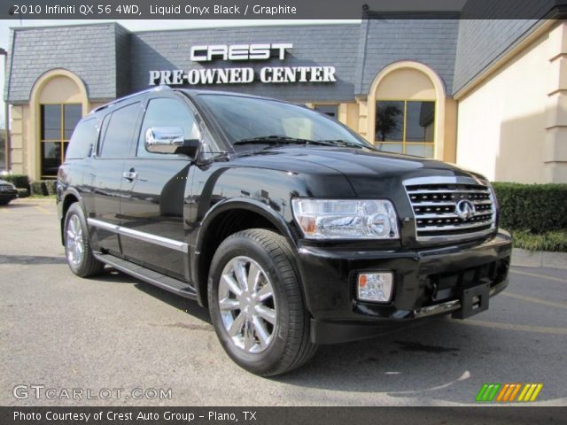 2010 Infiniti QX 56 4WD in Liquid Onyx Black