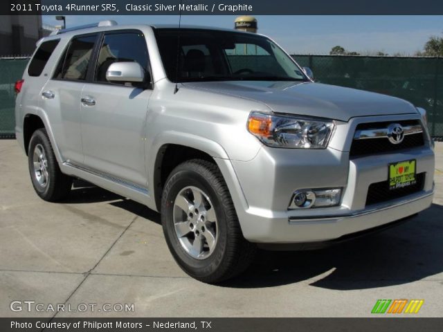 2011 Toyota 4Runner SR5 in Classic Silver Metallic