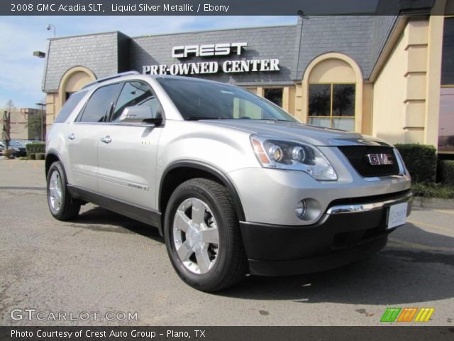 2008 GMC Acadia SLT in Liquid Silver Metallic