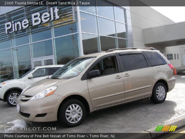 2006 Toyota Sienna LE in Desert Sand Mica