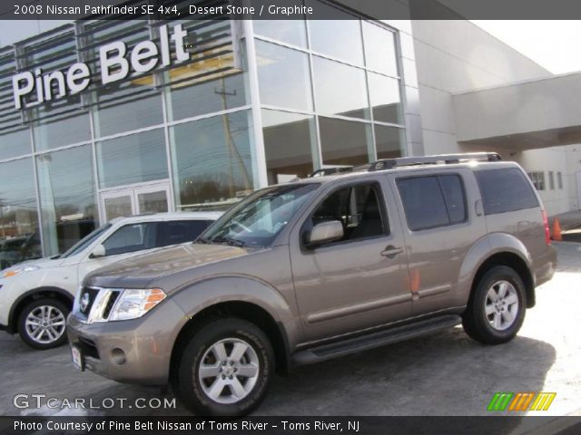 2008 Nissan Pathfinder SE 4x4 in Desert Stone