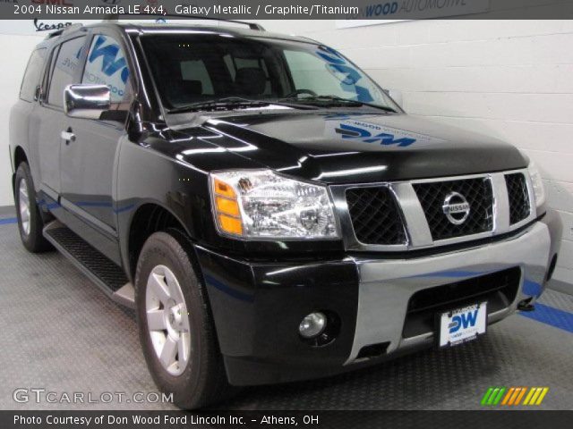 2004 Nissan Armada LE 4x4 in Galaxy Metallic