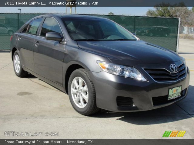 2011 Toyota Camry LE in Magnetic Gray Metallic
