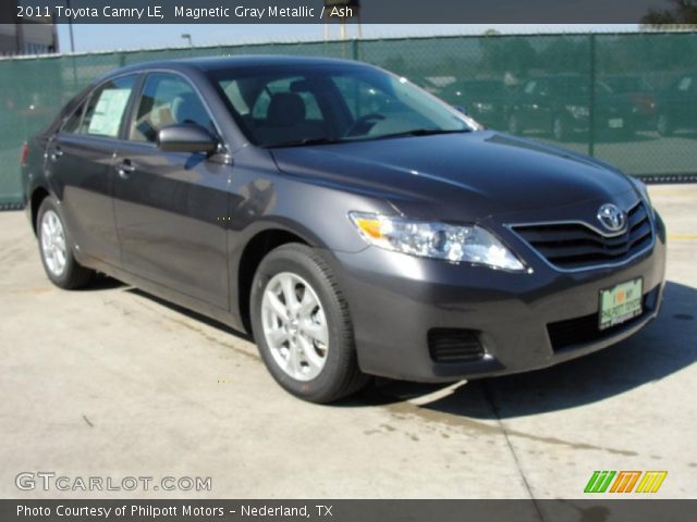 2011 Toyota Camry LE in Magnetic Gray Metallic