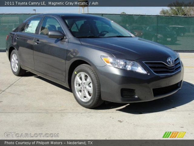 2011 Toyota Camry LE in Magnetic Gray Metallic