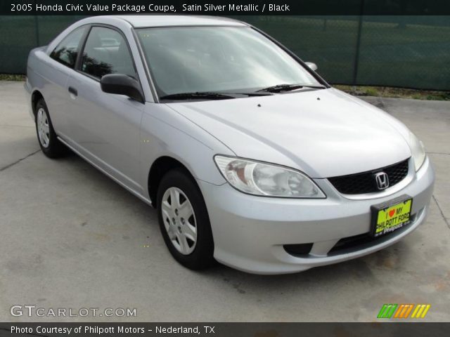 2005 Honda Civic Value Package Coupe in Satin Silver Metallic