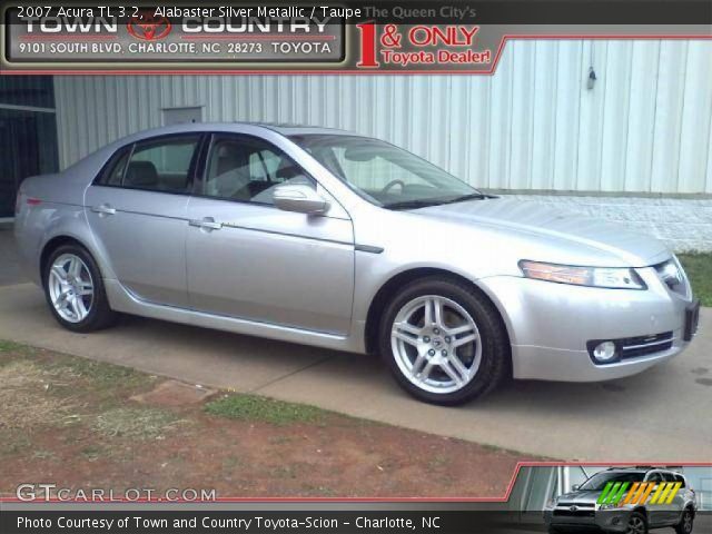 2007 Acura TL 3.2 in Alabaster Silver Metallic
