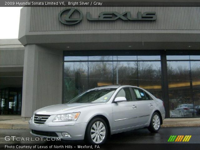 2009 Hyundai Sonata Limited V6 in Bright Silver