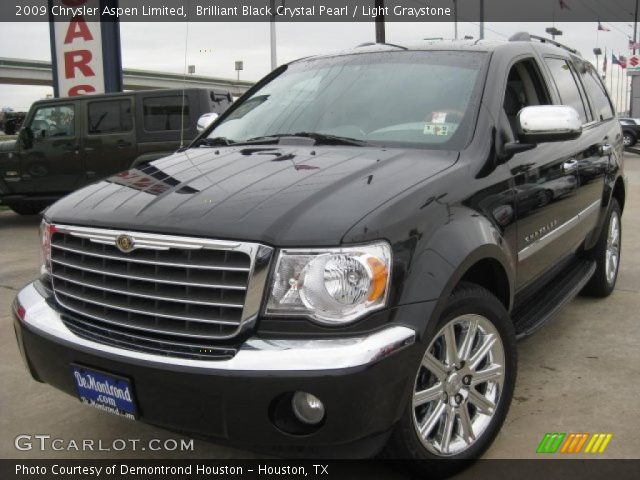 2009 Chrysler Aspen Limited in Brilliant Black Crystal Pearl