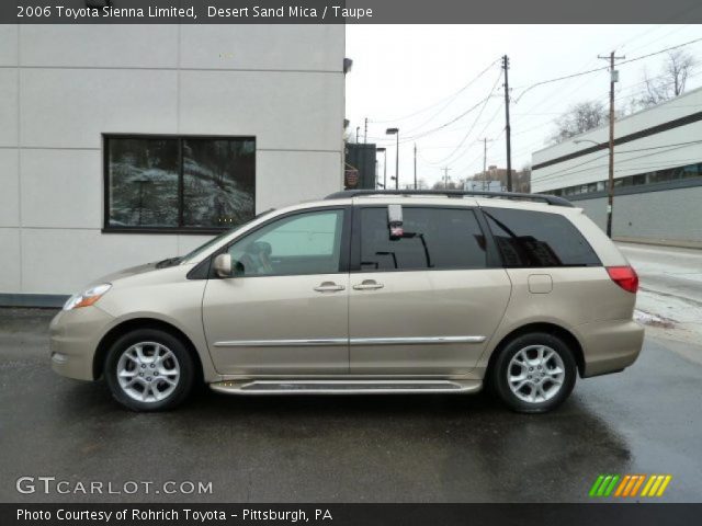 2006 Toyota Sienna Limited in Desert Sand Mica
