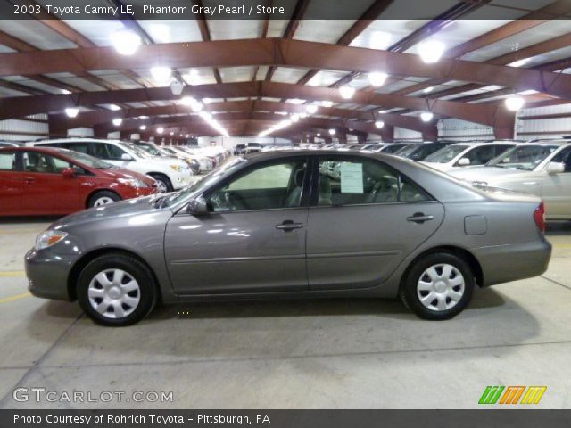 2003 Toyota Camry LE in Phantom Gray Pearl