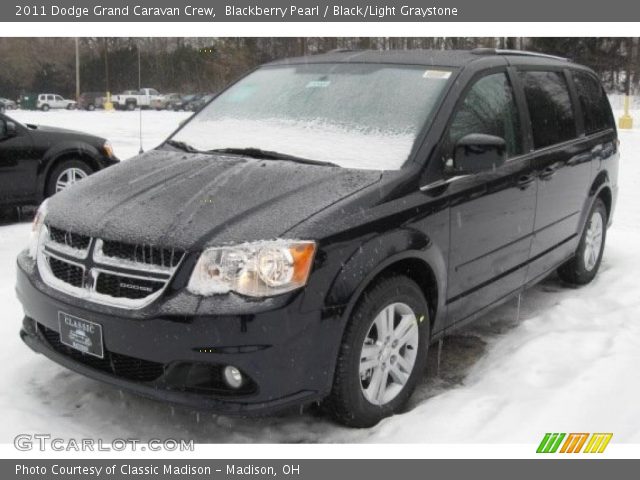 2011 Dodge Grand Caravan Crew in Blackberry Pearl