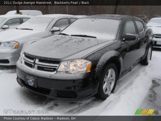 2011 Dodge Avenger Mainstreet in Blackberry Pearl