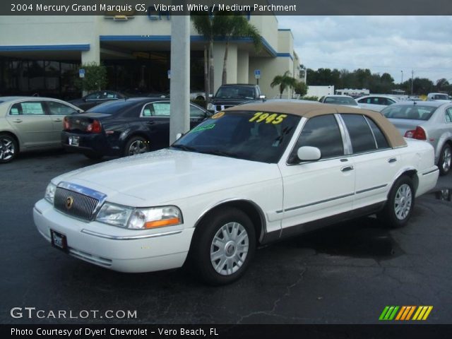 2004 Mercury Grand Marquis GS in Vibrant White