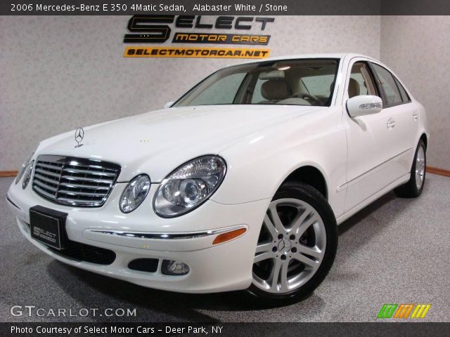 2006 Mercedes-Benz E 350 4Matic Sedan in Alabaster White