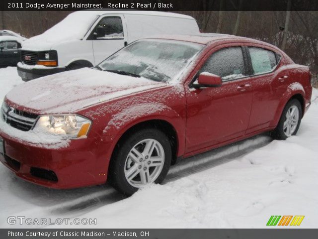 2011 Dodge Avenger Mainstreet in Redline 2 Pearl