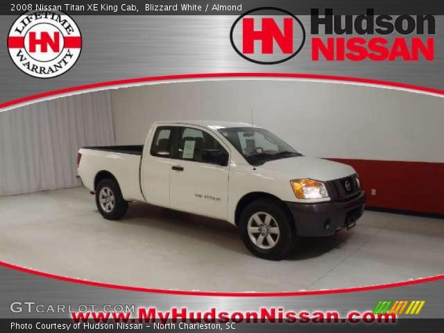 2008 Nissan Titan XE King Cab in Blizzard White