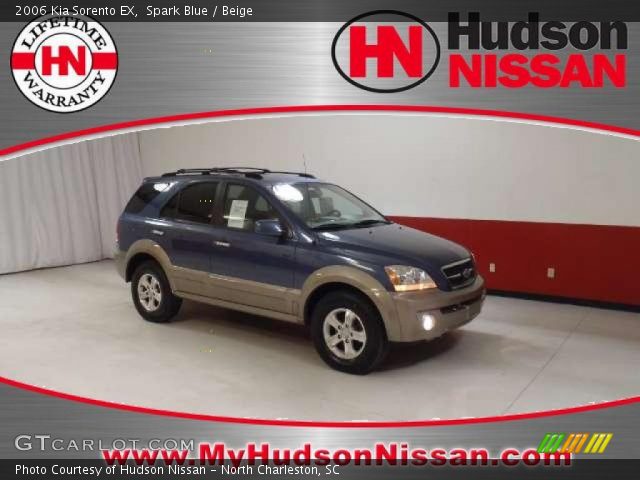 2006 Kia Sorento EX in Spark Blue