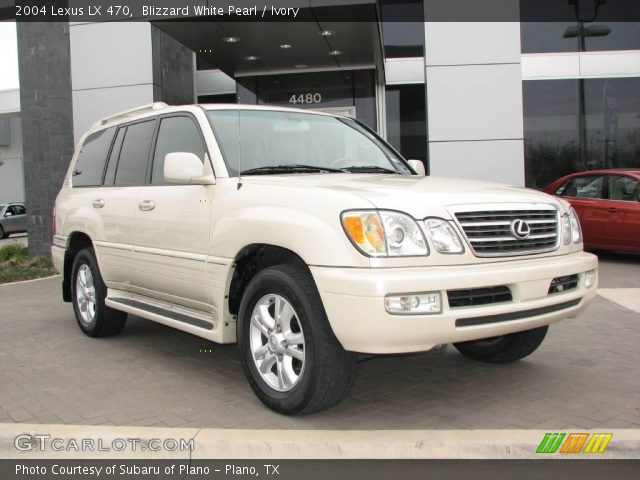2004 Lexus LX 470 in Blizzard White Pearl