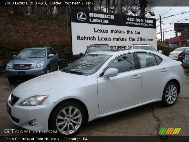 2008 Lexus IS 250 AWD in Glacier Frost Pearl