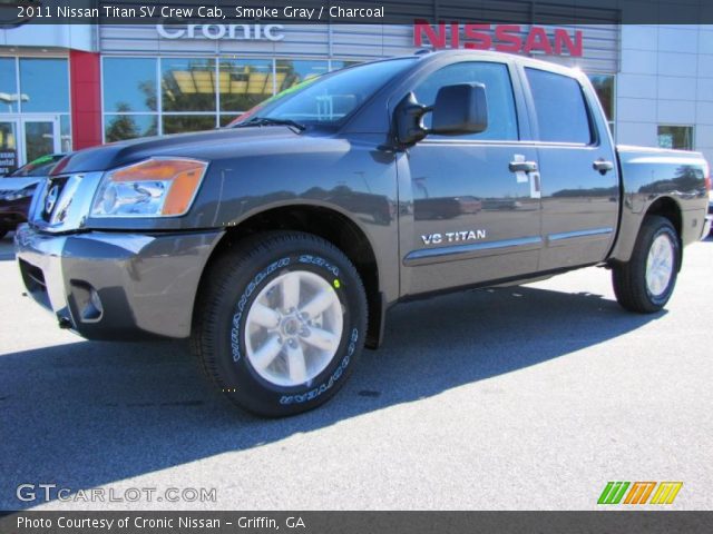 2011 Nissan Titan SV Crew Cab in Smoke Gray